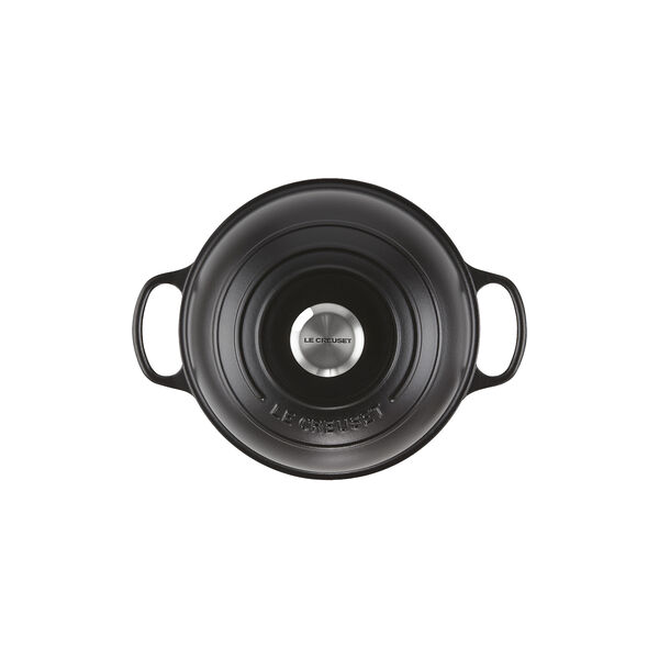 Signature st&oslash;pejern br&oslash;dform, matte black, Le Creuset