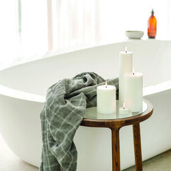 LED Pillar Candle 10 cm, nordic white LED Pillar Candle 10 cm, nordic white, Uyuni Lighting