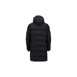 Long puffer jakke, black, Rains