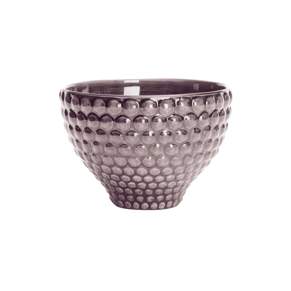Bubbles sk&aring;l 13 cm, plum, Mateus