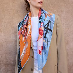 CITY&nbsp;LIGHT&nbsp;Skjerf, orange, Bella Ballou