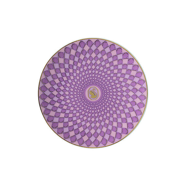 Signum Tallerken &Oslash; 10 cm, rose, Rosenthal x Swarovski