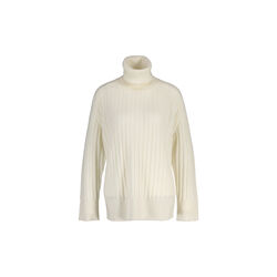 Wool Ribbed Turtleneck, cream, Gant