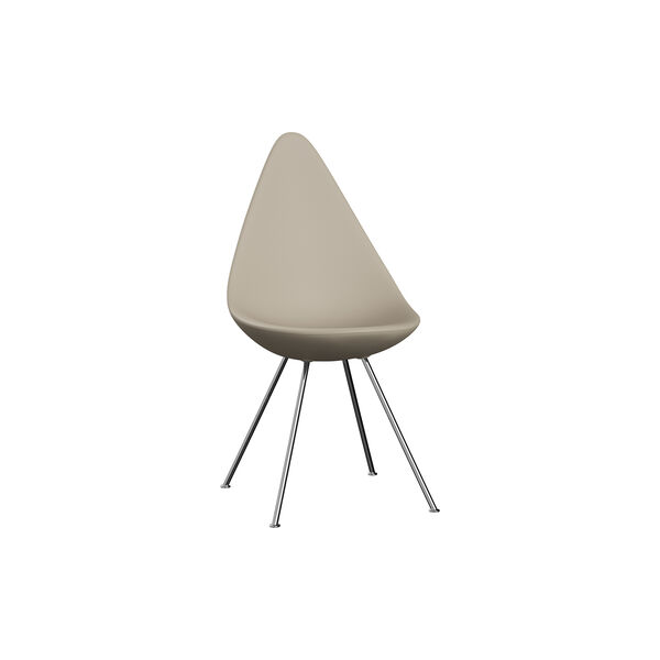 Dr&aring;ben&trade; 3110 stol, light beige/krom, Fritz Hansen