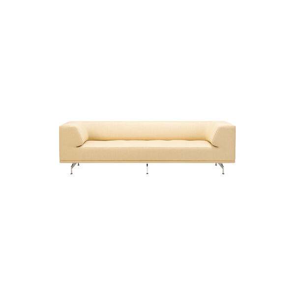 4511 Delphi 3 seter sofa, keiga 422/aluminium, Fredericia Furniture
