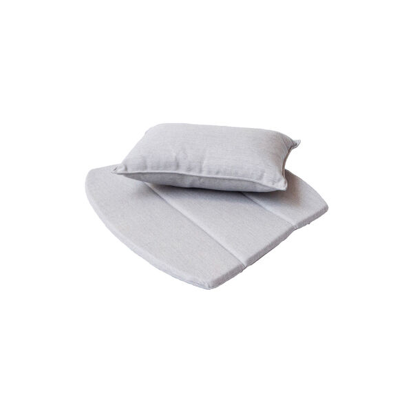 Putesett Breeze loungestol, light grey, Cane-line