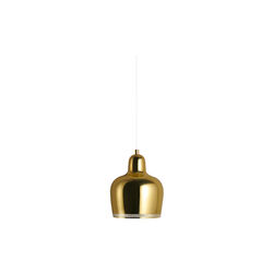 Pendant Light A330S &ldquo;Golden Bell&ldquo;, polished brass, Artek