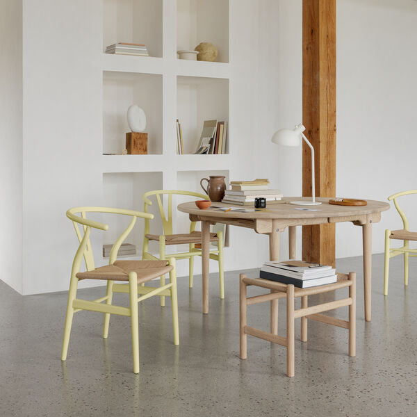 CH24 Y-stolen spisestuestol, soft hollyhock, Carl Hansen & S&oslash;n