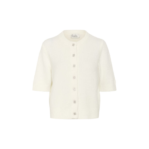 EllieMW Knit Cardigan SS, snow white, My Essential Wardrobe