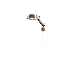 DARK W1 vegglampe, rose gold, LIGHT-POINT