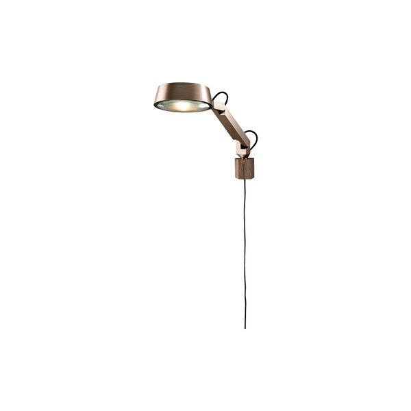 DARK W1 vegglampe, rose gold, LIGHT-POINT