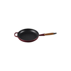 Signature st&oslash;pejern stekepanne med treh&aring;ndtak &Oslash; 28 cm, garnet, Le Creuset