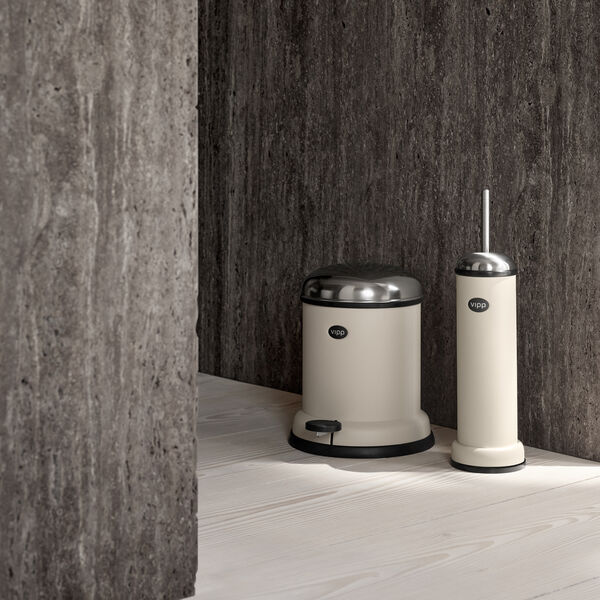VIPP11 toalettbørste gulv, beige, Vipp