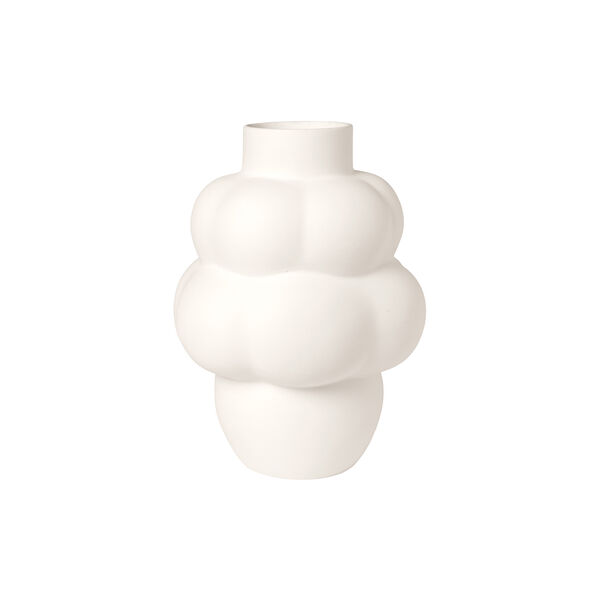 Balloon vase 04, raw white, Louise Roe