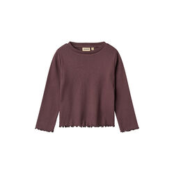 T-shirt L/S Else, 3030 fudge, Wheat