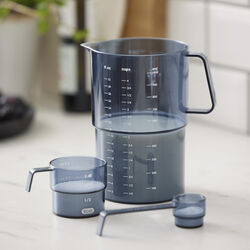 Mensura M&aring;lesett 3 dele, dusty blue, Rosti