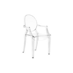 LOUIS GHOST stol, crystal, Kartell