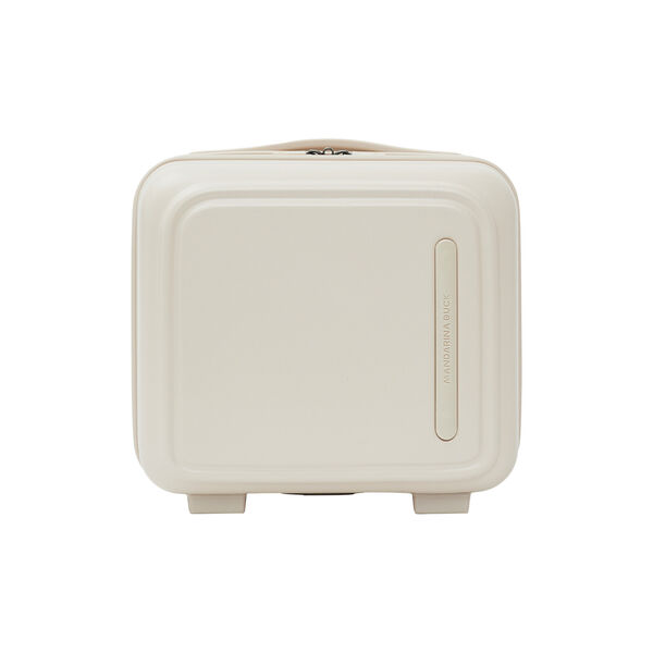 LOGODUCK + BEAUTY CASE, white mocha, Mandarina Duck