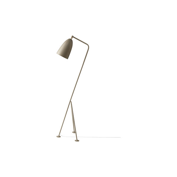 Gräshoppa Floor Lamp, warm grey semi matt Gräshoppa Floor Lamp, warm grey semi matt, GUBI
