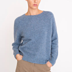 ALICIA MOHAIR SWEATER, ice blue, JOHNNYLOVE