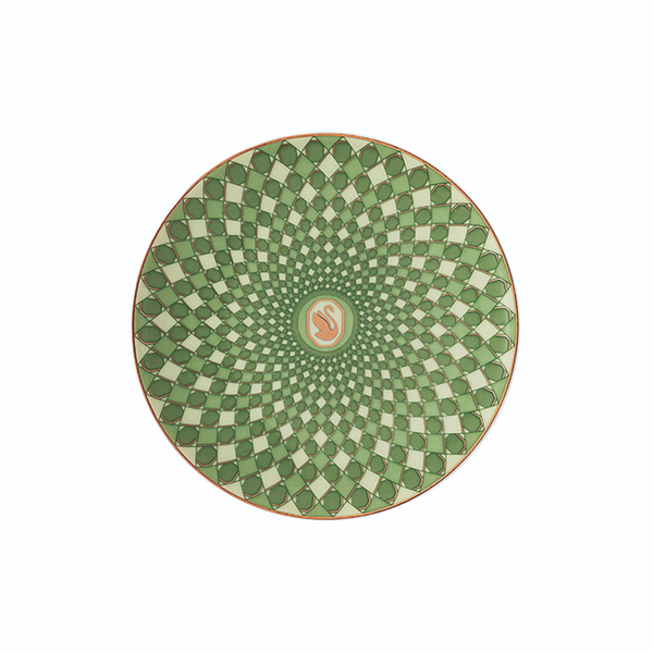 Signum Tallerken Ø 10 cm, fern, Rosenthal x Swarovski