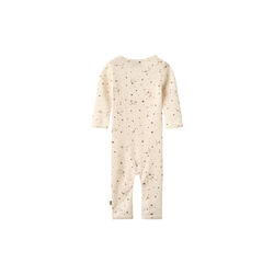 Wool Jumpsuit Haven, 9732 eggshell stars, Wheat