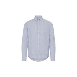 CFESTRUP LS Linen Mix SHirt, surf the web melange, Casual Friday