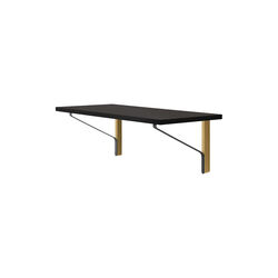 Kaari Console, black/natural oak, Artek