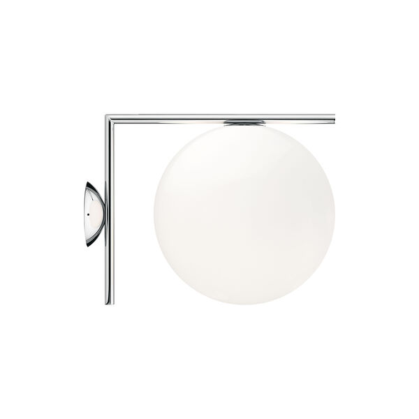 Flos IC W2 vegglampe, krom, null