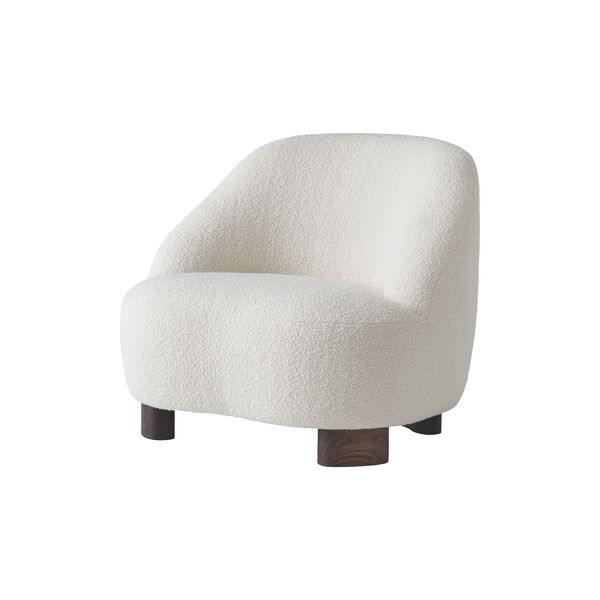 Margas loungestol LC1, hvit/valn&oslash;tt, &Tradition