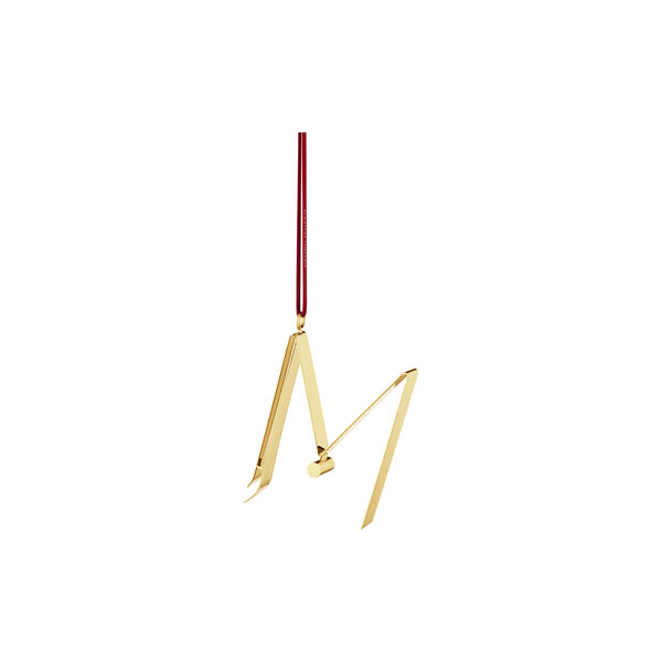 Julebokstavsornament M, Georg Jensen