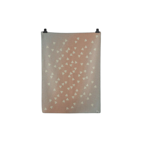 Melvin Halvpledd, Light Rosa/Light Lue Melvin Halvpledd, Light Rosa/Light Lue, Røros Tweed