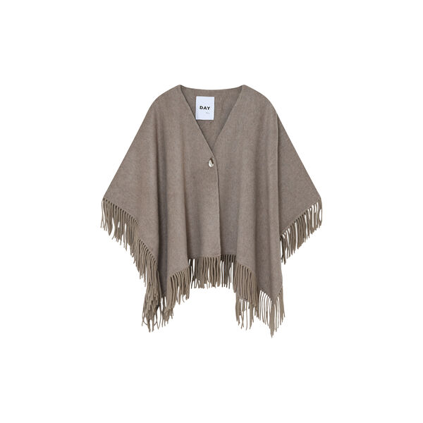 DAYSybil Fringes Double Faced Wool, beige melange, DAY Birger &eacute;t Mikkelsen