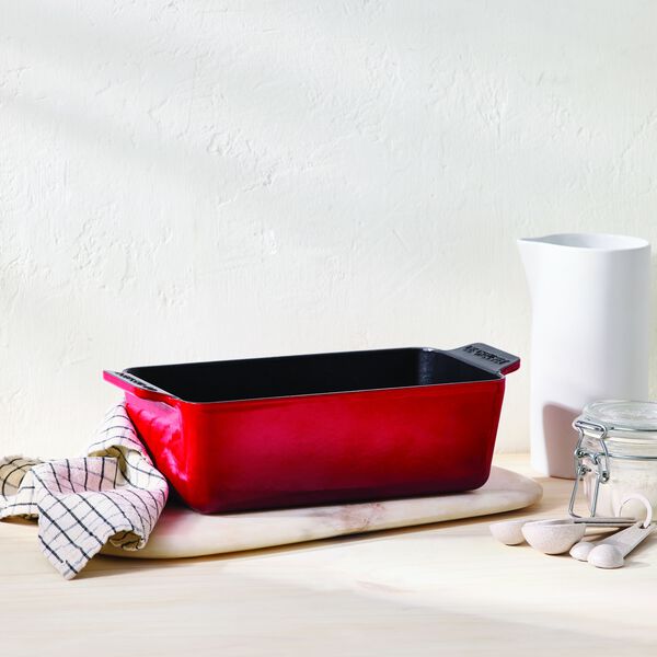 St&oslash;pejern br&oslash;dform 23 cm, cerise, Le Creuset