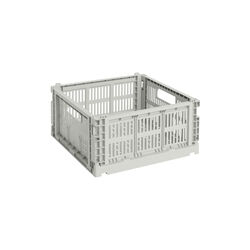 HAY Colour Crate Medium Square, grey, HAY