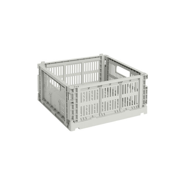 HAY Colour Crate Medium Square, grey, HAY