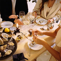 Hvit Riflet Helblonde Tallerken &Oslash; 17 cm, Royal Copenhagen