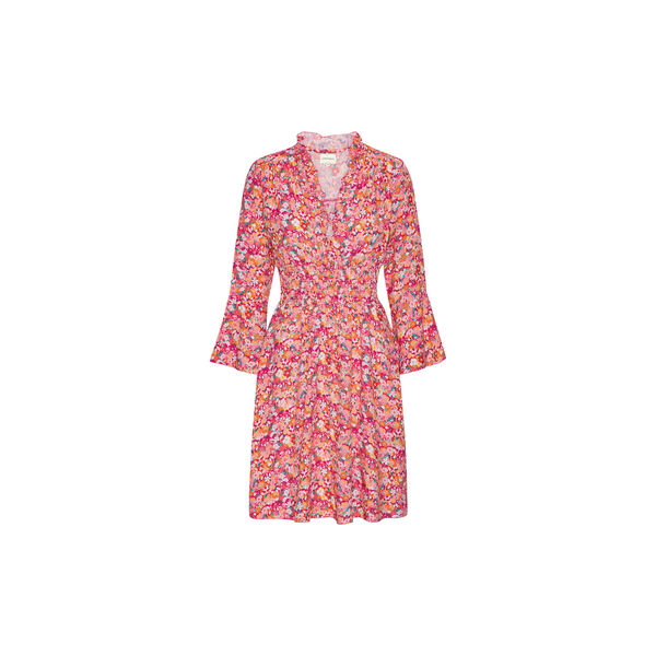 Sally Short Dress, red flower, Americandreams