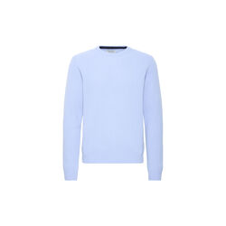 CFKARL Halfzip Lambswool Knit, placid blue, Casual Friday