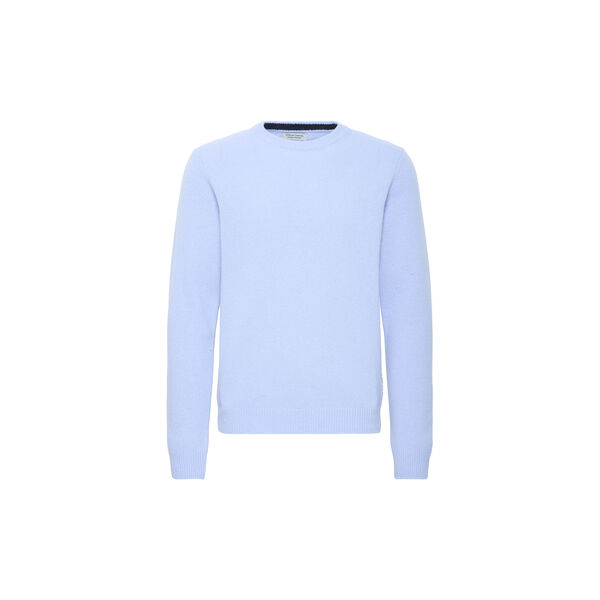 CFKARL Halfzip Lambswool Knit, placid blue, Casual Friday