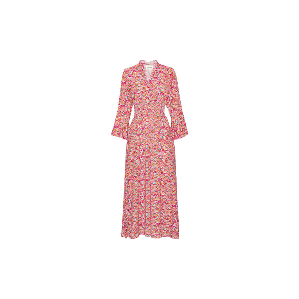 Sally Long Dress, red flower, Americandreams