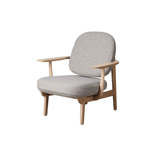 JH97 Fred&trade; loungestol, gr&aring;/beige/hvit, Fritz Hansen