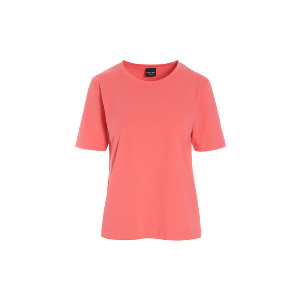 Osaka organic cotton t-shirt, cool coral, BITTE KAI RAND
