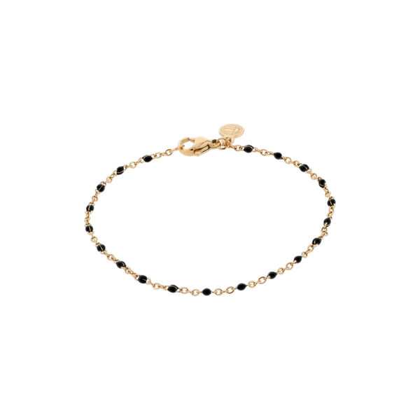 The Black Bead armbånd, gull The Black Bead armbånd, gull, CAMILLA PIHL