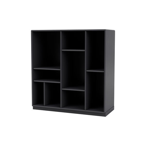 Display 1613 reol, 04 anthracite/black, Montana Furniture