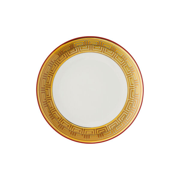 Plate 28 cm, golden coin, Rosenthal x Versace