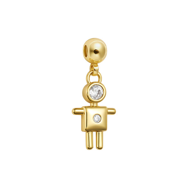 Boy Charm, gold, WHO IS SHE