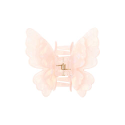 Butterfly H&aring;rklemme, pale rose, DARK department