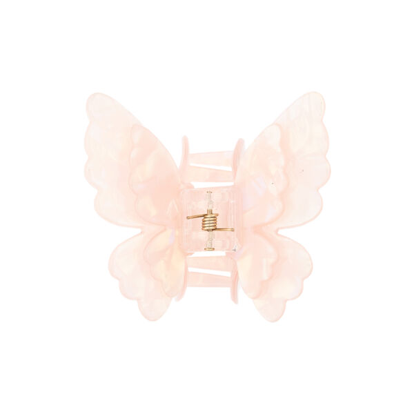 Butterfly H&aring;rklemme, pale rose, DARK department