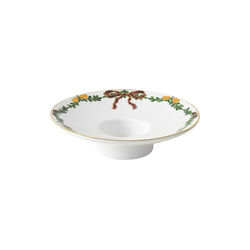 Stjerne Riflet Jul lysestake 15,5 cm, Royal Copenhagen